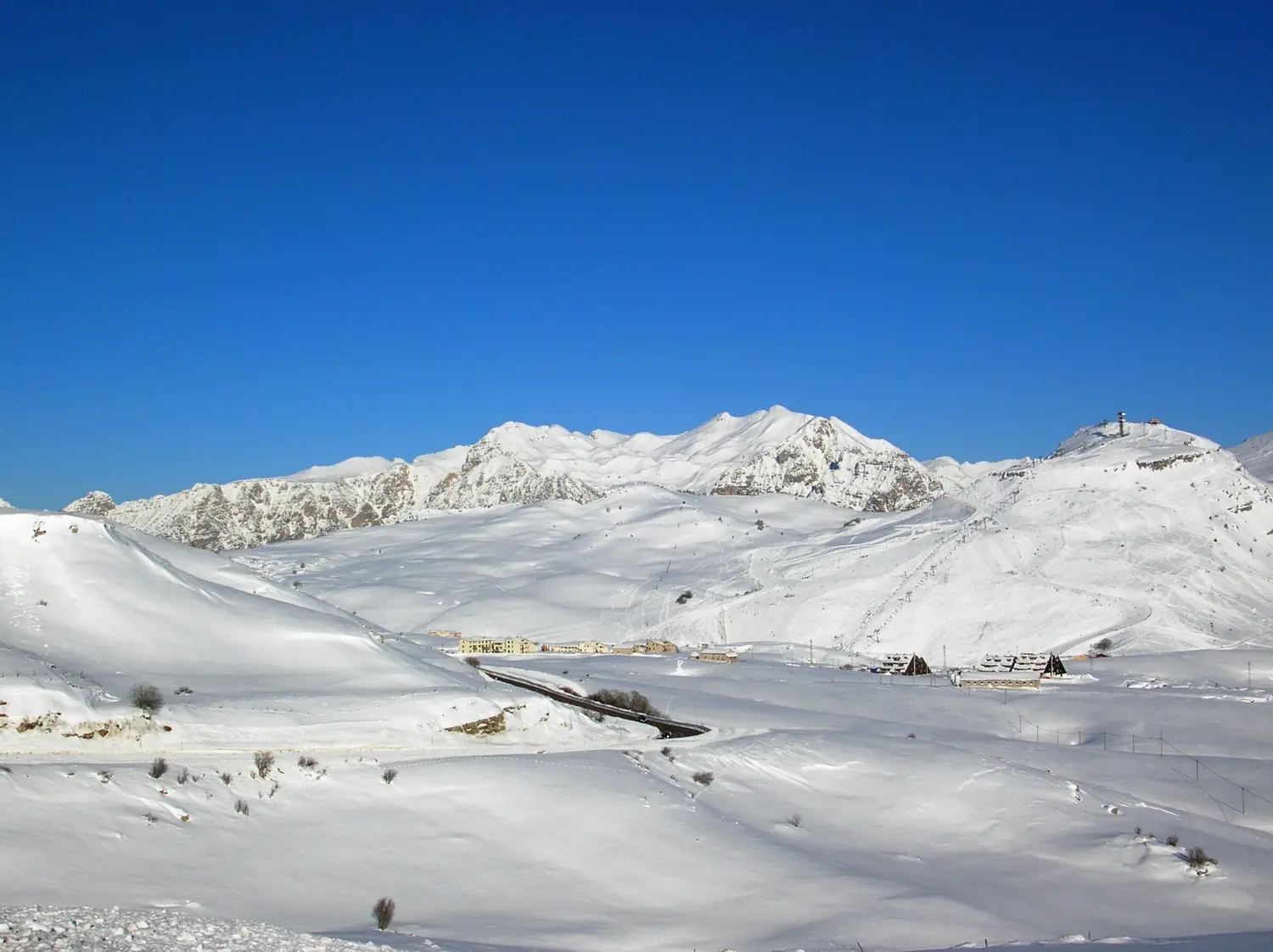 Snowshoe walks in the Lessinia park